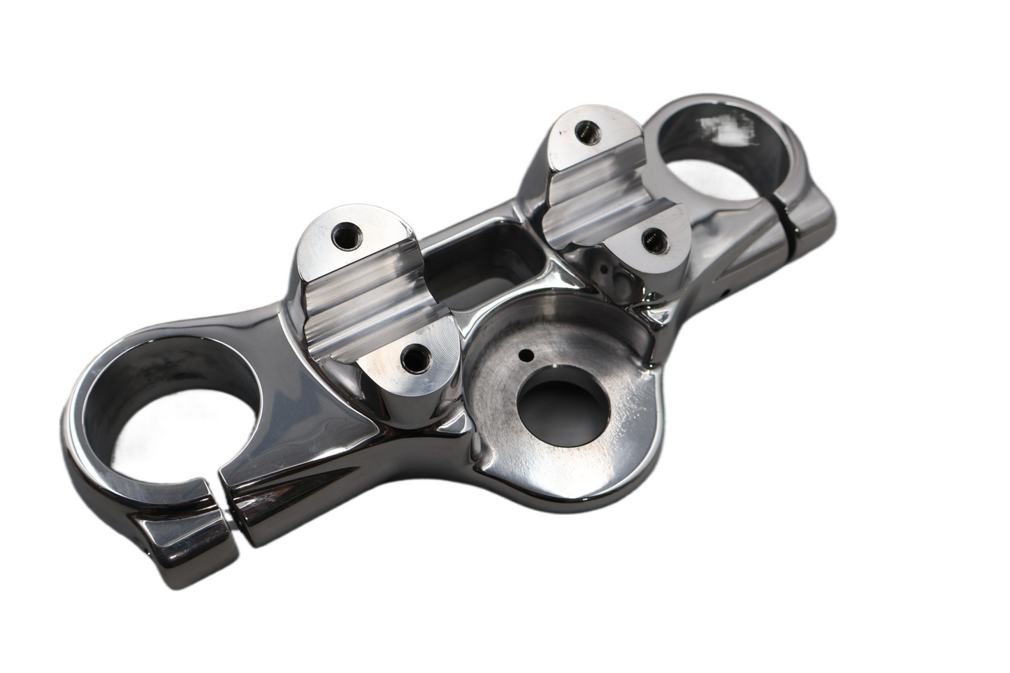 46857-08 NEW OEM 2008-2012 HARLEY-DAVIDSON FXDB DYNA STREET BOB UPPER TRIPLE CLAMP