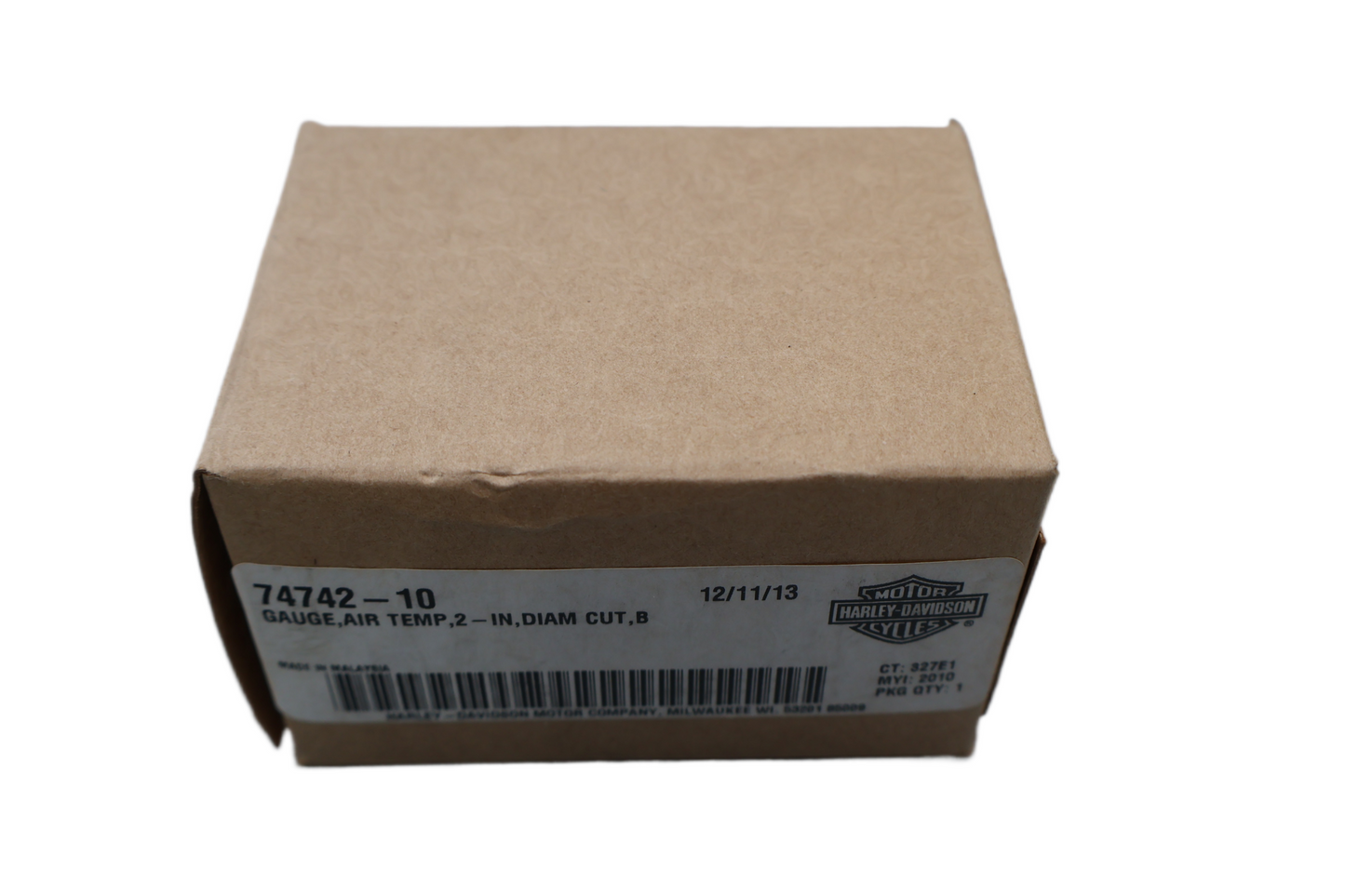 74742-10 NEW OEM 2004-2013 HARLEY-DAVIDSON TOURING AIR TEMP GAUGE DIAMOND CUT