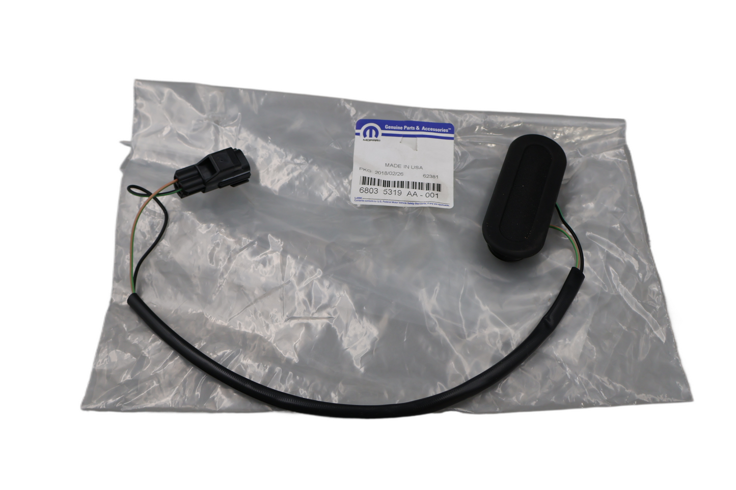 68035319AA NEW OEM 2008-2010 DODGE VIPER SRT-10 ACR LIFTGATE SWITCH 68035319AA
