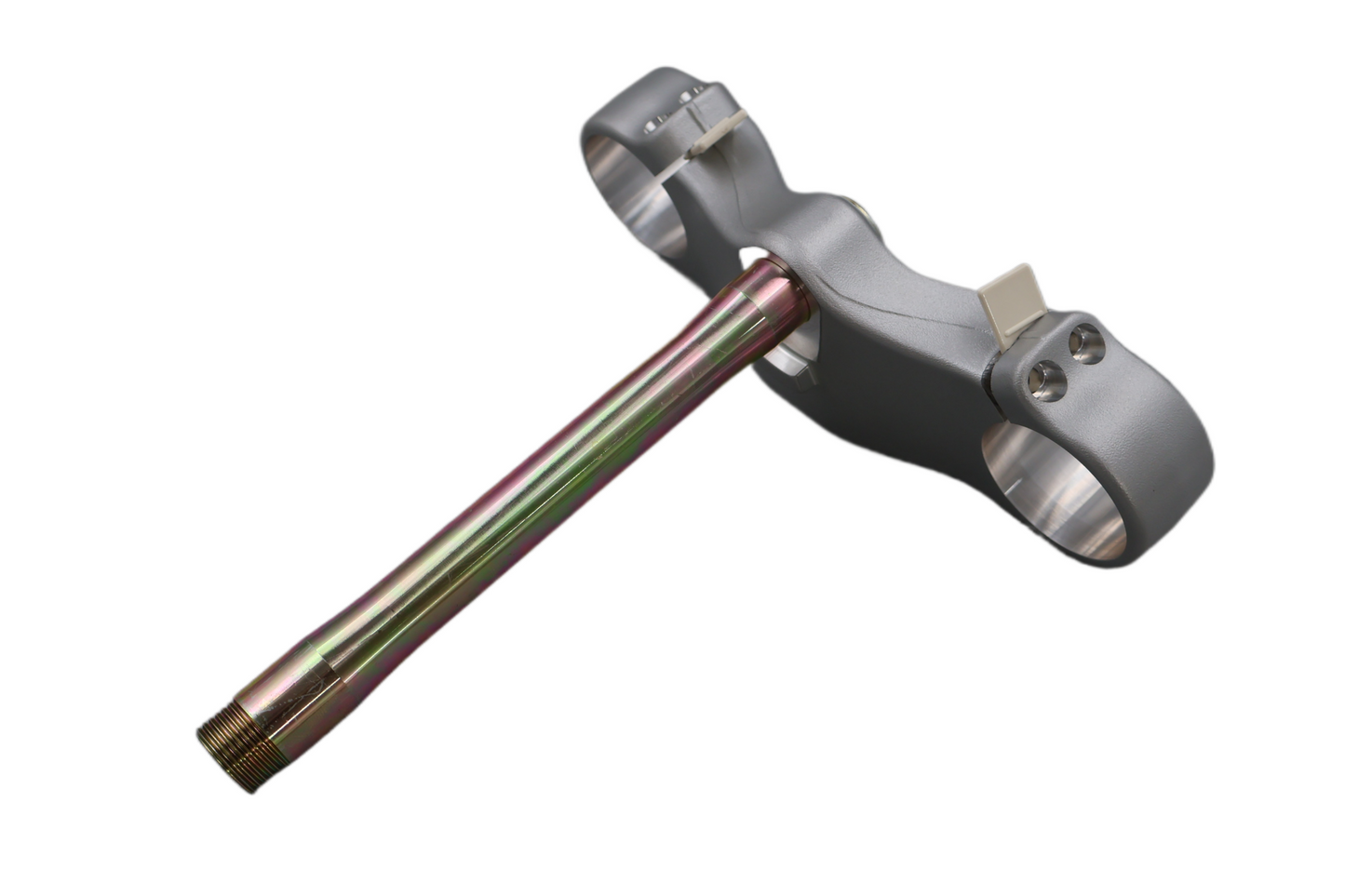 J0106.3AKYBD NEW OEM 2008-2009 BUELL XB12X LOWER TRIPLE TREE CLAMP FLUID SILVER