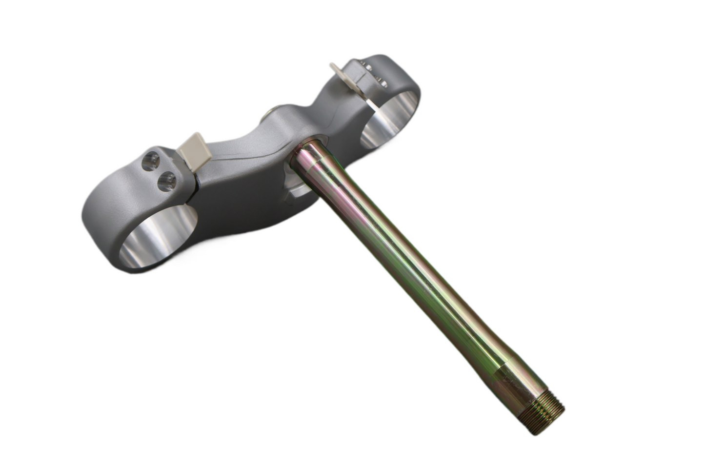 J0106.3AKYBD NEW OEM 2008-2009 BUELL XB12X LOWER TRIPLE TREE CLAMP FLUID SILVER