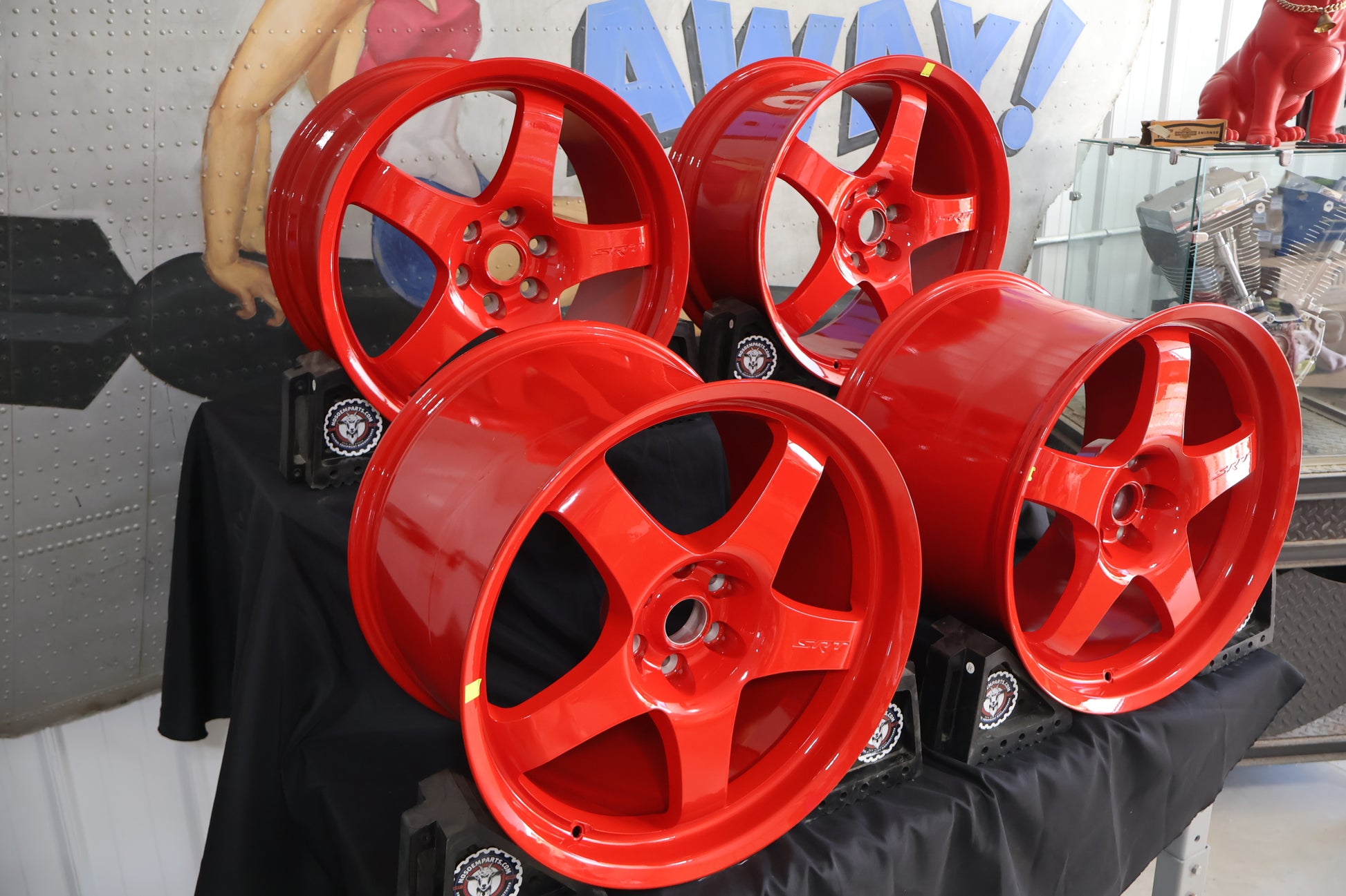 1JJ57LRNAA 1JJ59LRNAA NEW OEM 2010 DODGE VIPER ACR 1:33 SIDEWINDER WHEELS LEGUNA