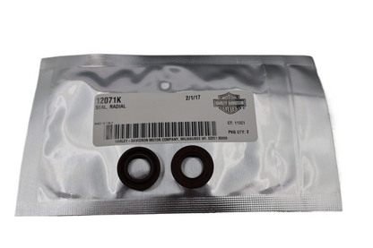 2002-2017 HARLEY VRSC V-ROD VROD SHIFTER SHAFT OIL SEAL 2-PACK NEW OEM 12071K