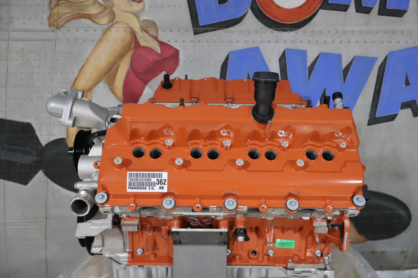 18-23 DODGE CHALLENGER CHARGER 6.2L HELLCAT HEMI LONG BLOCK ENGINE P5160618AA