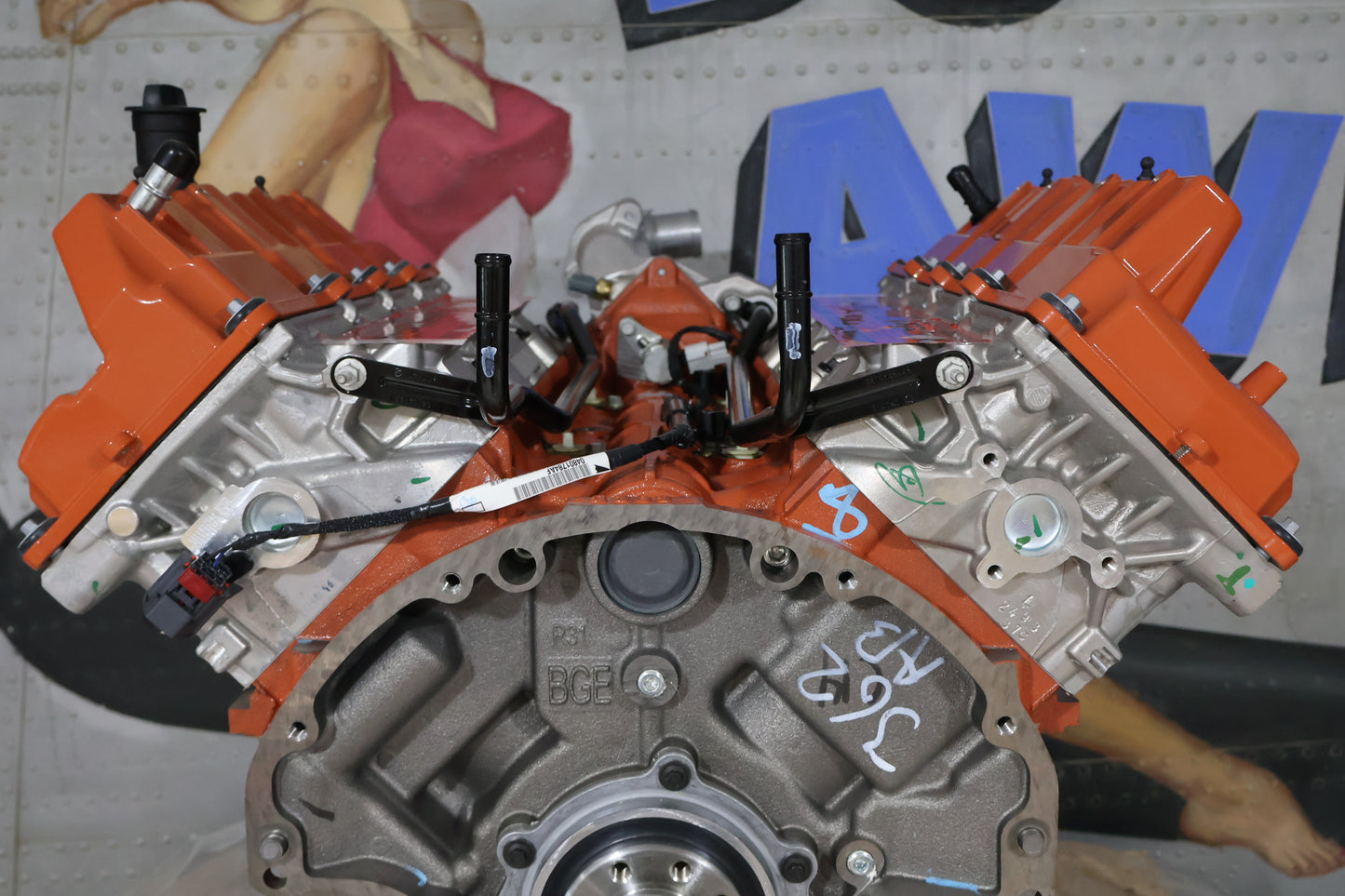 18-23 DODGE CHALLENGER CHARGER 6.2L HELLCAT HEMI LONG BLOCK ENGINE P5160618AA