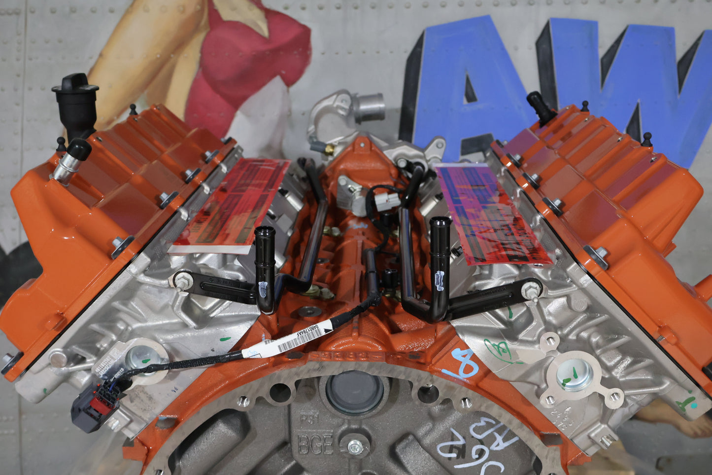 18-23 DODGE CHALLENGER CHARGER 6.2L HELLCAT HEMI LONG BLOCK ENGINE P5160618AA