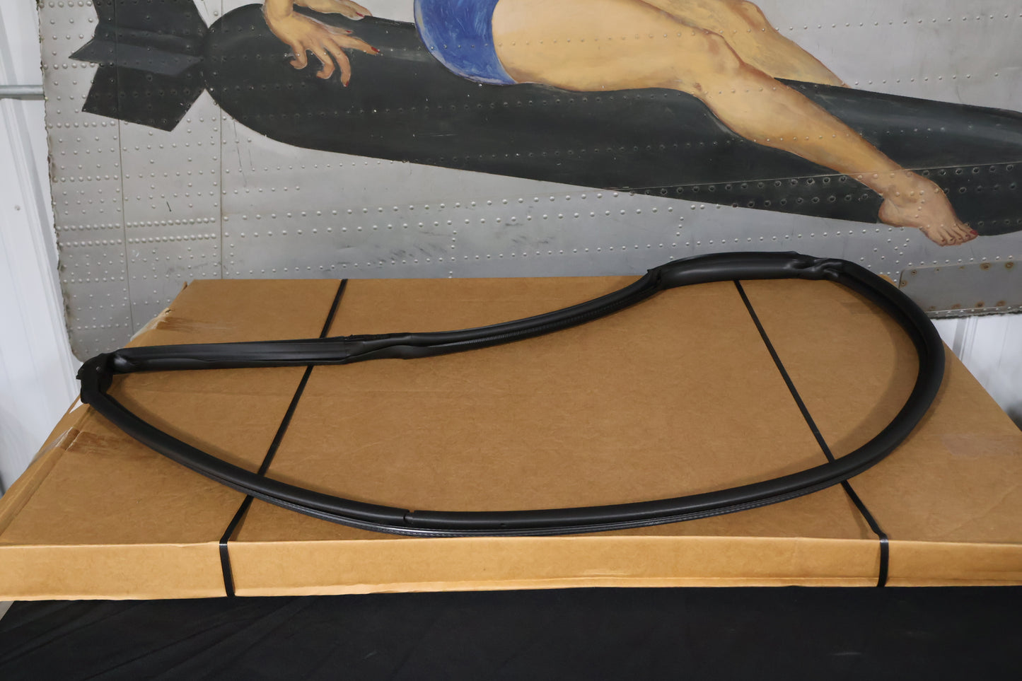 5030097AF NEW OEM 2006-2010 DODGE VIPER LEFT DOOR WEATHER STRIP SRT-10 ACR
