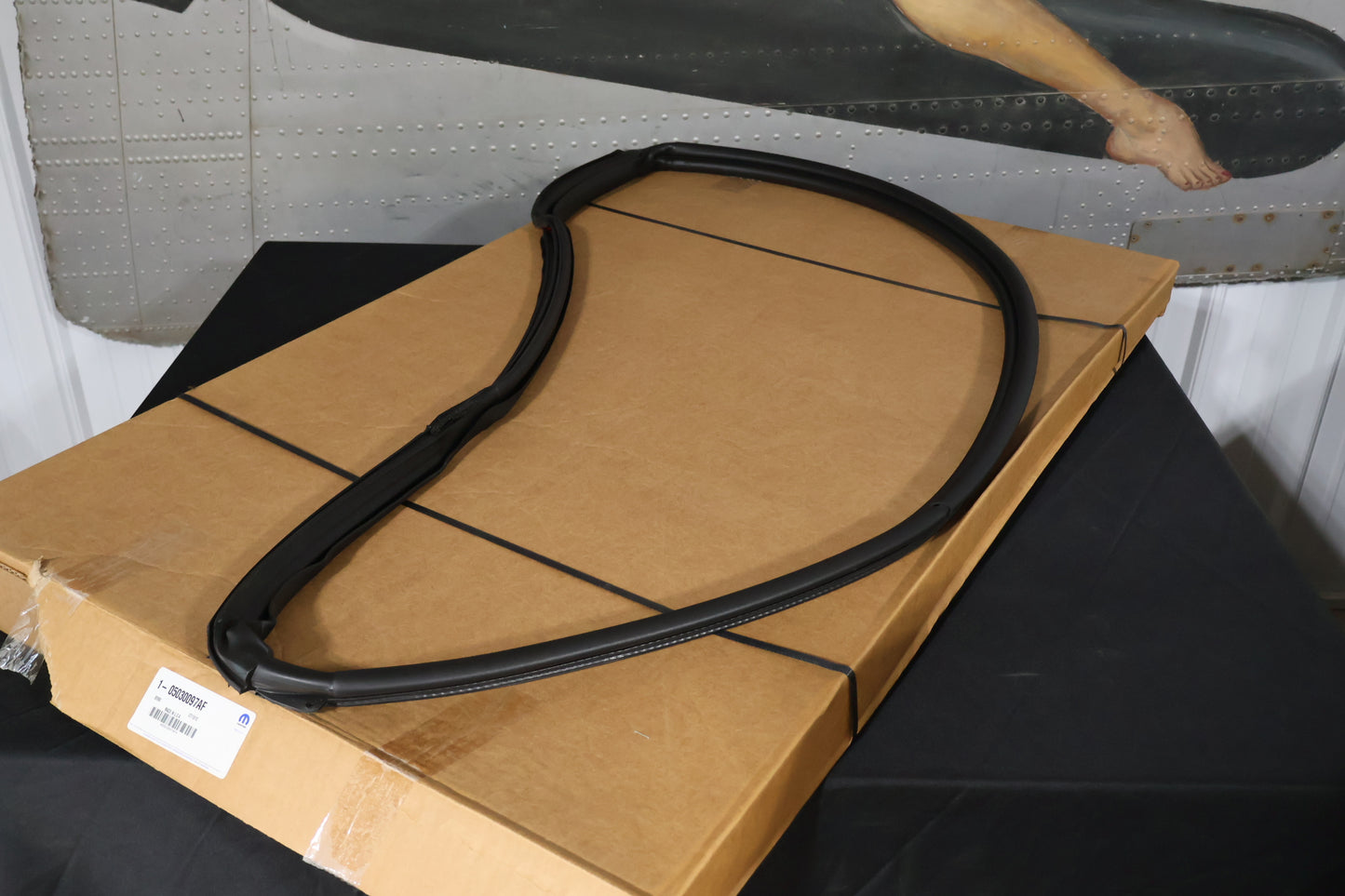 5030097AF NEW OEM 2006-2010 DODGE VIPER LEFT DOOR WEATHER STRIP SRT-10 ACR