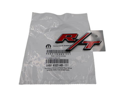 06-14 CHARGER MAGNUM CHRYSLER 300 R/T EMBLEM BADGE NAMEPLATE NEW OEM 4806323AB