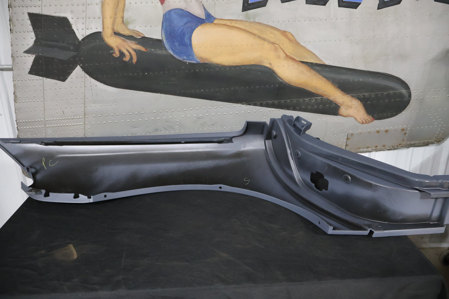 2003-2010 DODGE VIPER SRT-10 CONVERTIBLE LEFT REAR QUARTER PANEL OEM 4865797AE