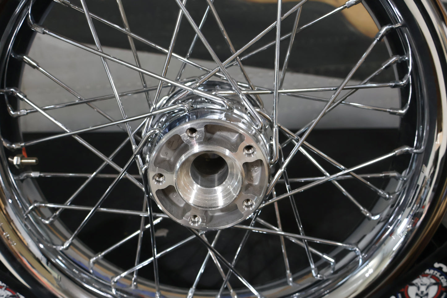 44589-11 NEW OEM 2009-2023 HARLEY-DAVIDSON TOURING SMOOTH CHROME FRONT WHEEL