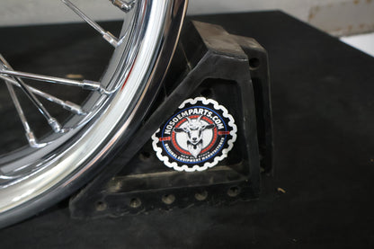 44589-11 NEW OEM 2009-2023 HARLEY-DAVIDSON TOURING SMOOTH CHROME FRONT WHEEL