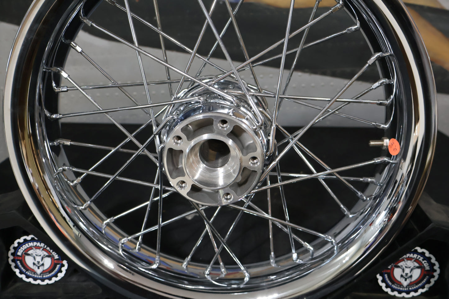 44589-11 NEW OEM 2009-2023 HARLEY-DAVIDSON TOURING SMOOTH CHROME FRONT WHEEL