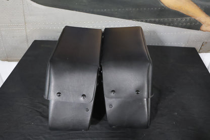 2002-2005 HARLEY DYNA FXD FXDX RIGID MOUNT SADDLEBAGS | OEM TAKE OFF #90564-02