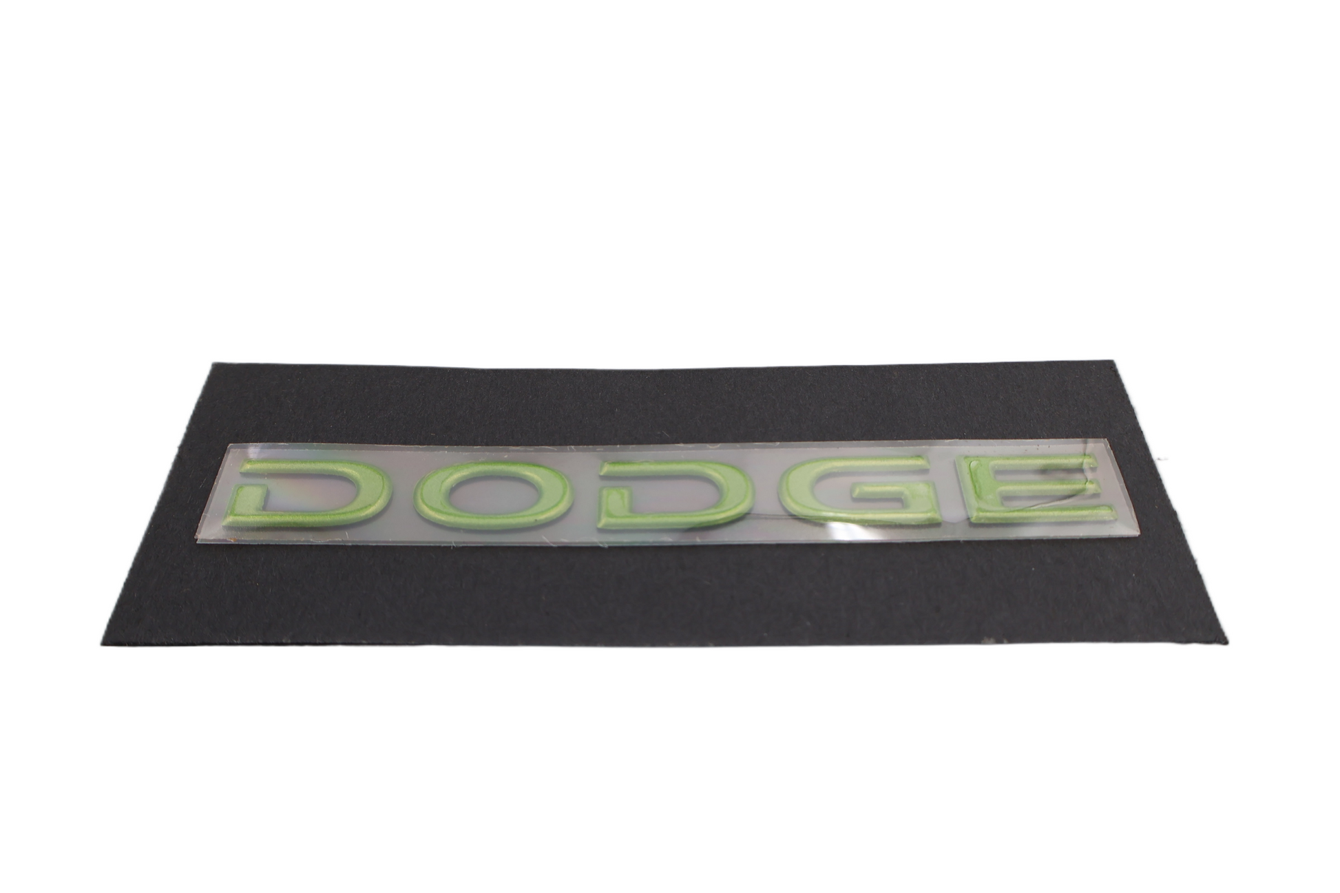 WN80GGSAC NEW OEM 2008-2010 DODGE VIPER REAR BUMPER DODGE DECAL GREEN WN80GGSAC