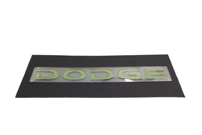 WN80GGSAC NEW OEM 2008-2010 DODGE VIPER REAR BUMPER DODGE DECAL GREEN WN80GGSAC