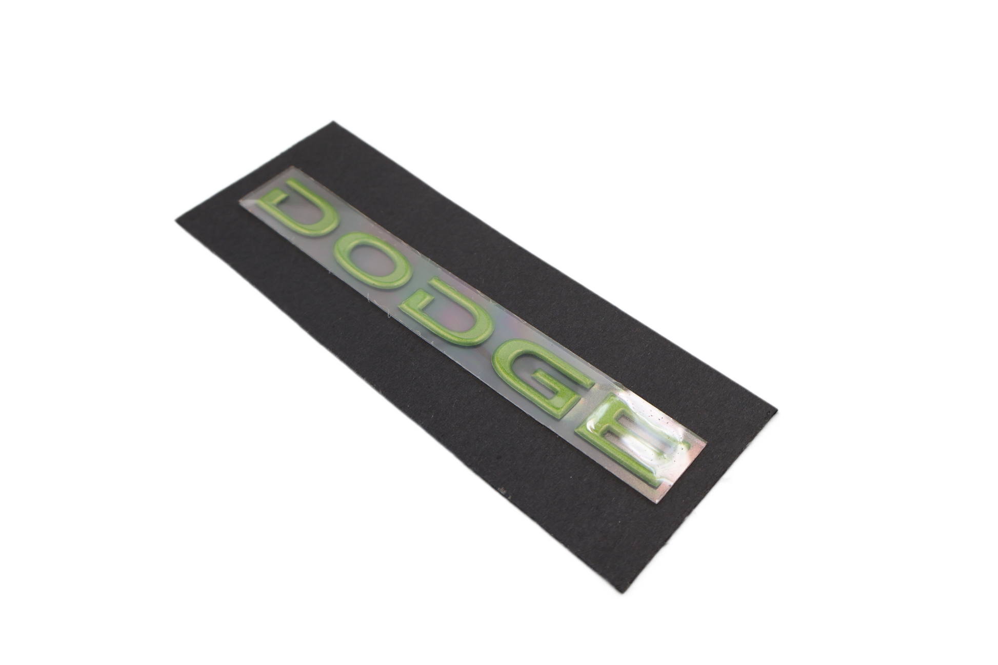 WN80GGSAC NEW OEM 2008-2010 DODGE VIPER REAR BUMPER DODGE DECAL GREEN WN80GGSAC