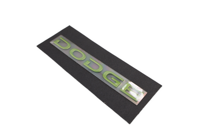 WN80GGSAC NEW OEM 2008-2010 DODGE VIPER REAR BUMPER DODGE DECAL GREEN WN80GGSAC