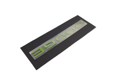 WN80GGSAC NEW OEM 2008-2010 DODGE VIPER REAR BUMPER DODGE DECAL GREEN WN80GGSAC