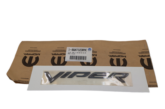 WN73ZDRAC NEW OEM 2009-2010 DODGE VIPER REAR BUMPER DECAL WN73ZDRAC