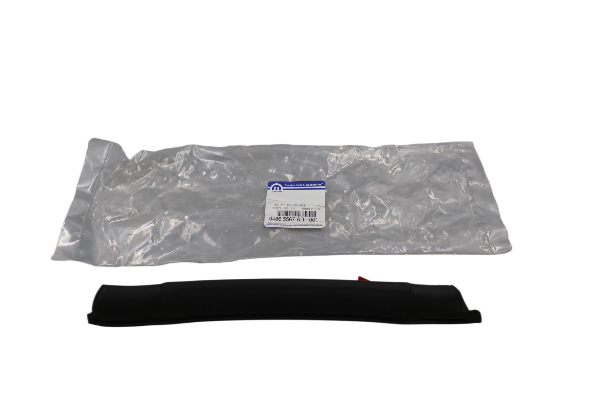 4865567AD NEW OEM 2003-2010 DODGE VIPER FOLDING TOP SIDE RAIL LEFT WEATHERSTRIP
