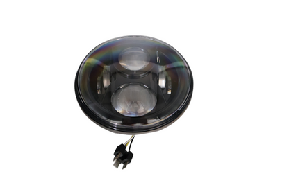 J.W. SPEAKER 8700 EVOLUTION 2 7" LED HEADLIGHT BLACK HARLEY | NEW | 2001-1104