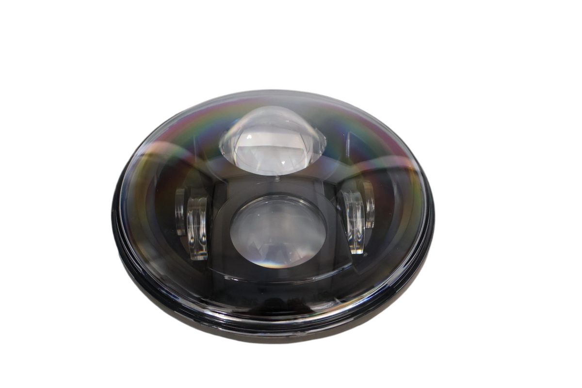 J.W. SPEAKER 8700 EVOLUTION 2 7" LED HEADLIGHT BLACK HARLEY | NEW | 2001-1104