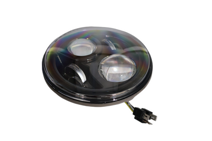 J.W. SPEAKER 8700 EVOLUTION 2 7" LED HEADLIGHT BLACK HARLEY | NEW | 2001-1104
