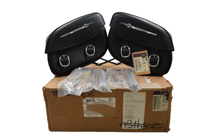 90384-04 NEW OEM 1984-2014 HARLEY-DAVIDSON SOFTAIL FL FX DETACHABLE SADDLEBAGS