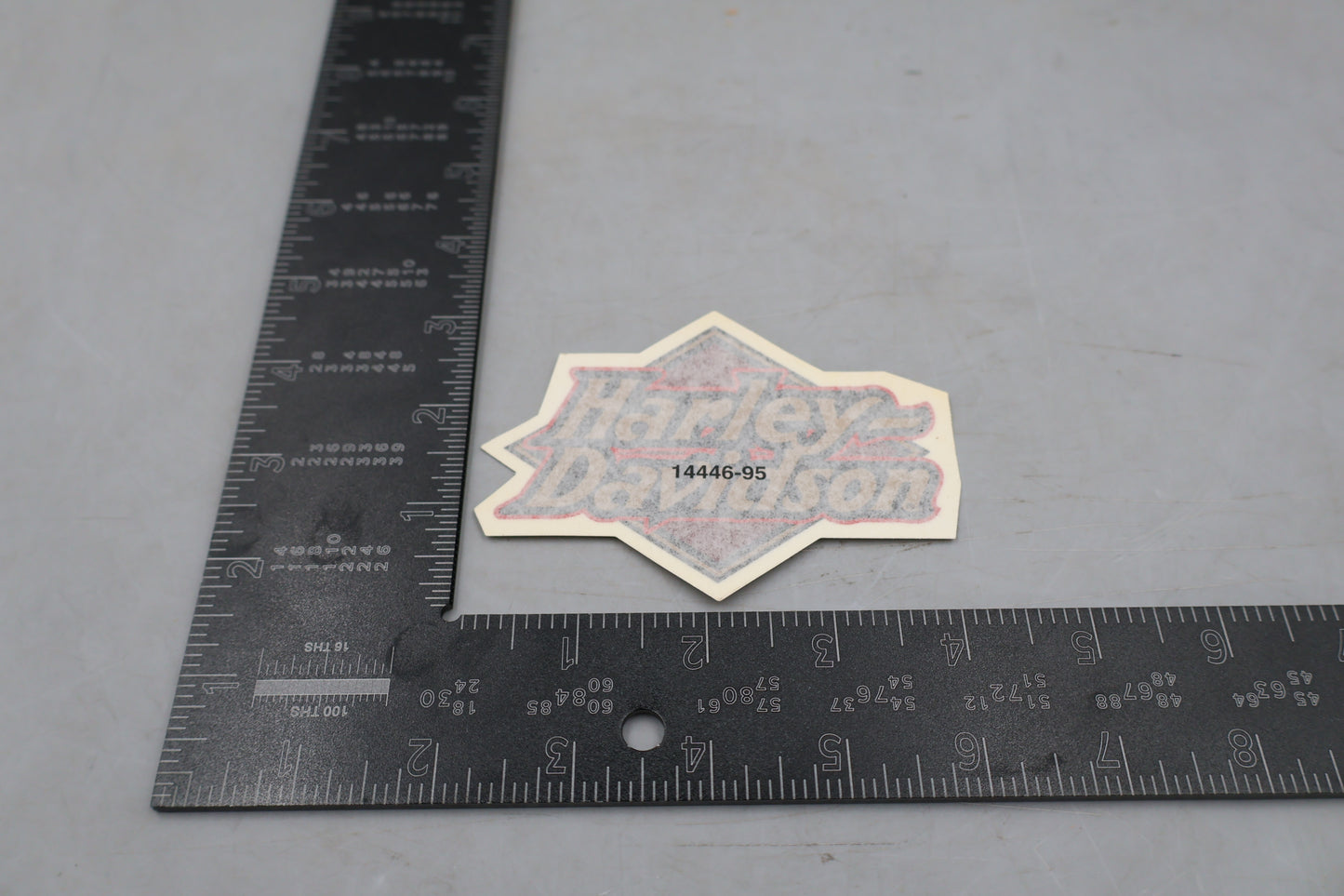 14446-95 NEW OEM HARLEY-DAVIDSON SPORTSTER DYNA TOURING SOFTAIL GAS TANK DECAL 14446-95