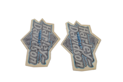 14445-95 NEW OEM HARLEY-DAVIDSON SPORTSTER DYNA TOURING SOFTAIL GAS TANK DECALS PAIR 14445-95