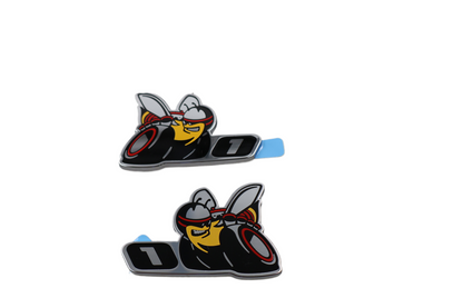 68249683AB NEW OEM DODGE CHALLENGER CHARGER SCAT PACK LEVEL 1 EMBLEMS PAIR SET