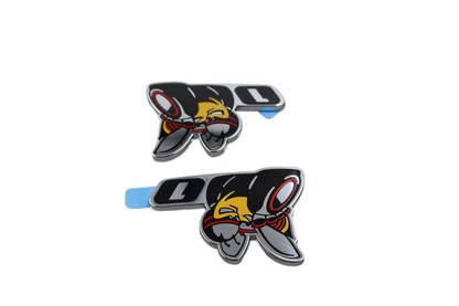 68249683AB NEW OEM DODGE CHALLENGER CHARGER SCAT PACK LEVEL 1 EMBLEMS PAIR SET