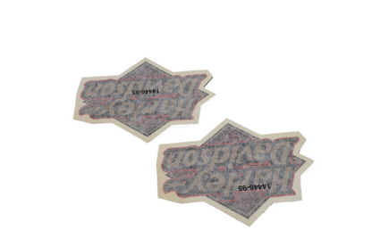14446-95 NEW OEM HARLEY-DAVIDSON SPORTSTER DYNA TOURING SOFTAIL GAS TANK DECALS PAIR
