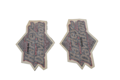 14446-95 NEW OEM HARLEY-DAVIDSON SPORTSTER DYNA TOURING SOFTAIL GAS TANK DECALS PAIR