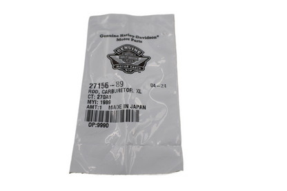 1984-2006 HARLEY CARBURETOR ROD | SOFTAIL DYNA TOURING XL | NEW OEM | #27156-89