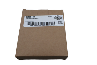 2010-2017 HARLEY 5TH GEAR INPUT SHAFT | 6-SPEED TWIN CAM | NEW OEM | #35801-10