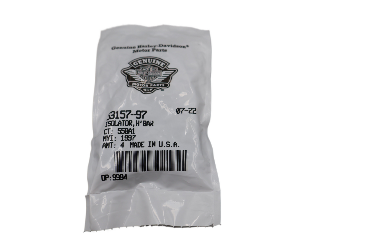 1997-2012 HARLEY SPRINGER RISER BUSHINGS | SET OF 4 | NEW OEM | #53157-97