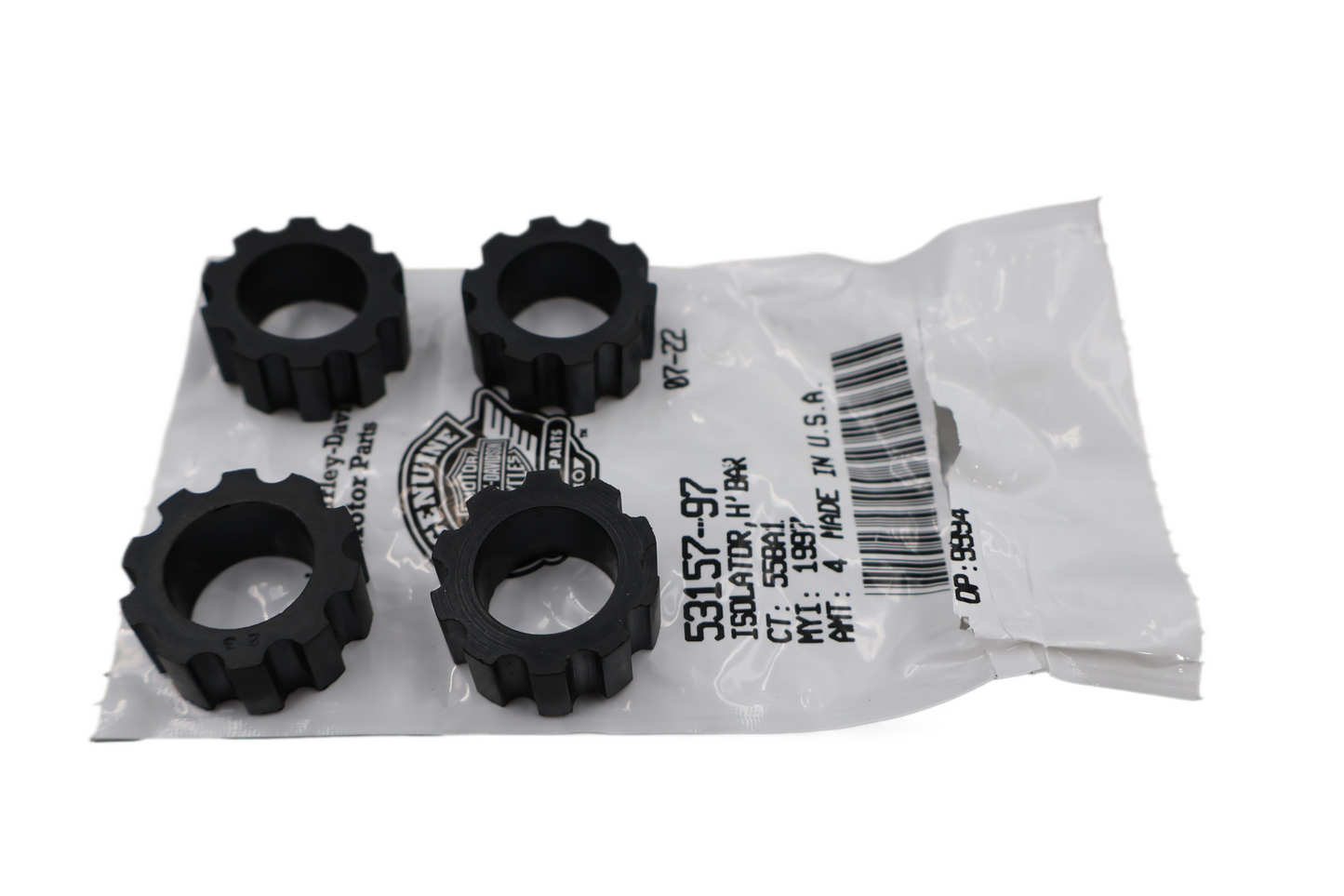 1997-2012 HARLEY SPRINGER RISER BUSHINGS | SET OF 4 | NEW OEM | #53157-97