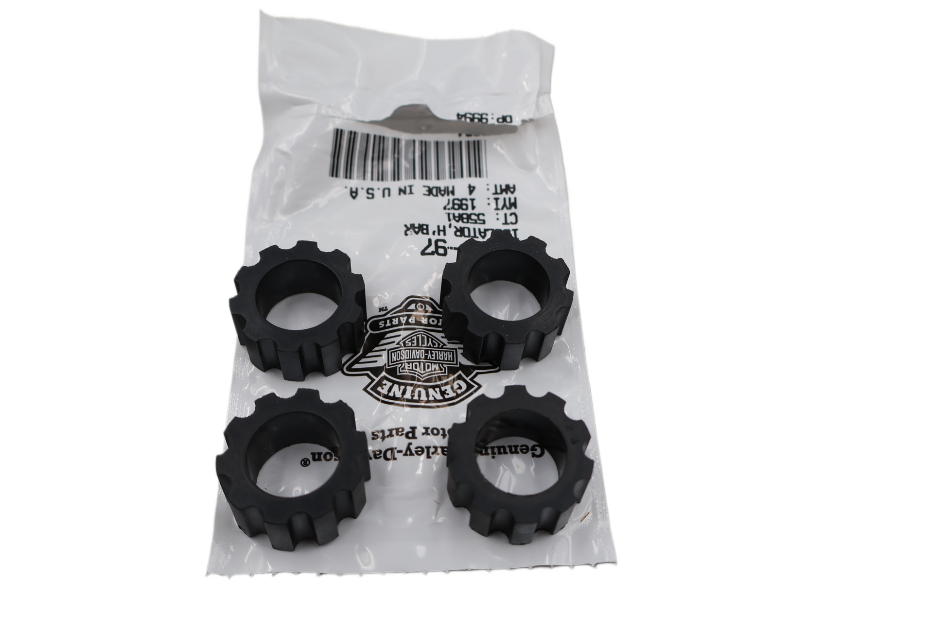 1997-2012 HARLEY SPRINGER RISER BUSHINGS | SET OF 4 | NEW OEM | #53157-97