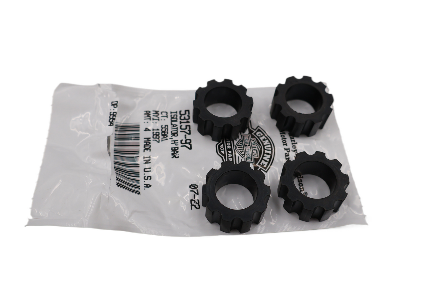 1997-2012 HARLEY SPRINGER RISER BUSHINGS | SET OF 4 | NEW OEM | #53157-97