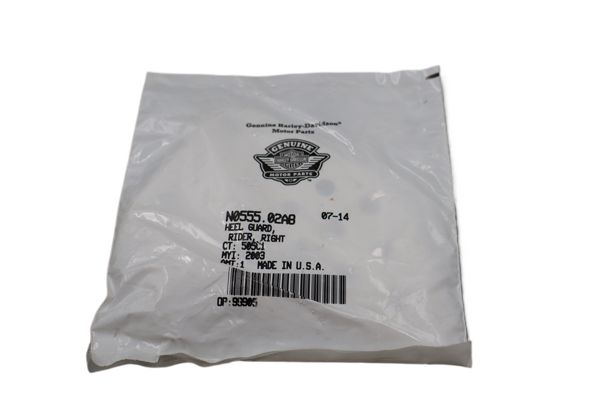 2003-2007 BUELL XB FIREBOLT LIGHTNING RIGHT HEEL GUARD | NEW OEM | #N0555.02A8