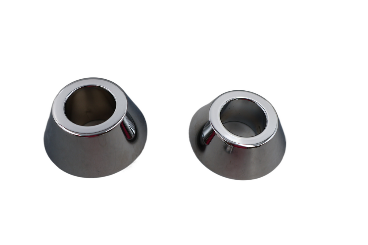 41522-08 NEW OEM 2008-2011 HARLEY-DAVIDSON FXCW/C ROCKER CHROME WHEEL SPACERS