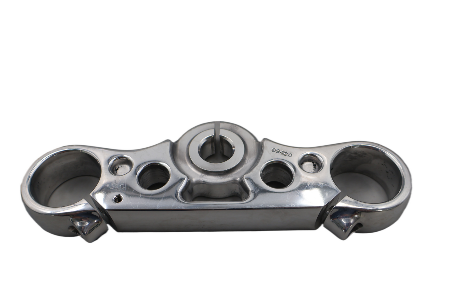 2020-2024 HARLEY FXST SOFTAIL 49MM UPPER TRIPLE CLAMP POLISHED NEW OEM #45900298