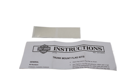 2013 HARLEY 110TH ANNIVERSARY TOUR-PAK TOUR PACK FLAG NEW OEM PART #61400220