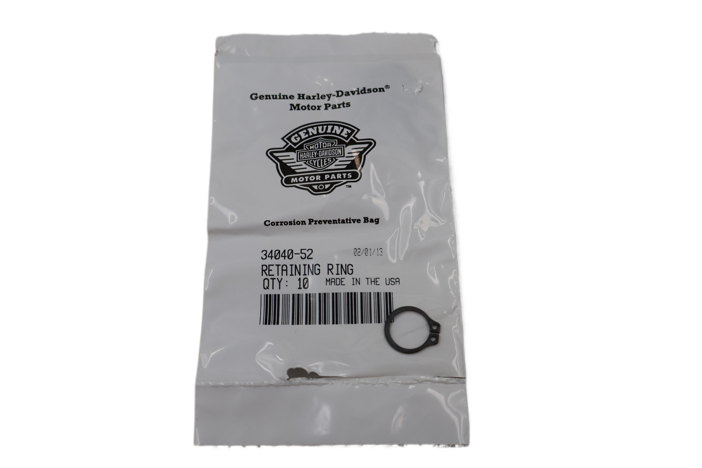 1952-1990 HARLEY FL FX XL IRONHEAD SHIFTER CAM RETAINER RING | NEW OEM #34040-52