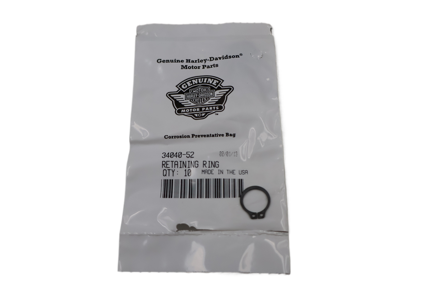 1952-1990 HARLEY FL FX XL IRONHEAD SHIFTER CAM RETAINER RING | NEW OEM #34040-52
