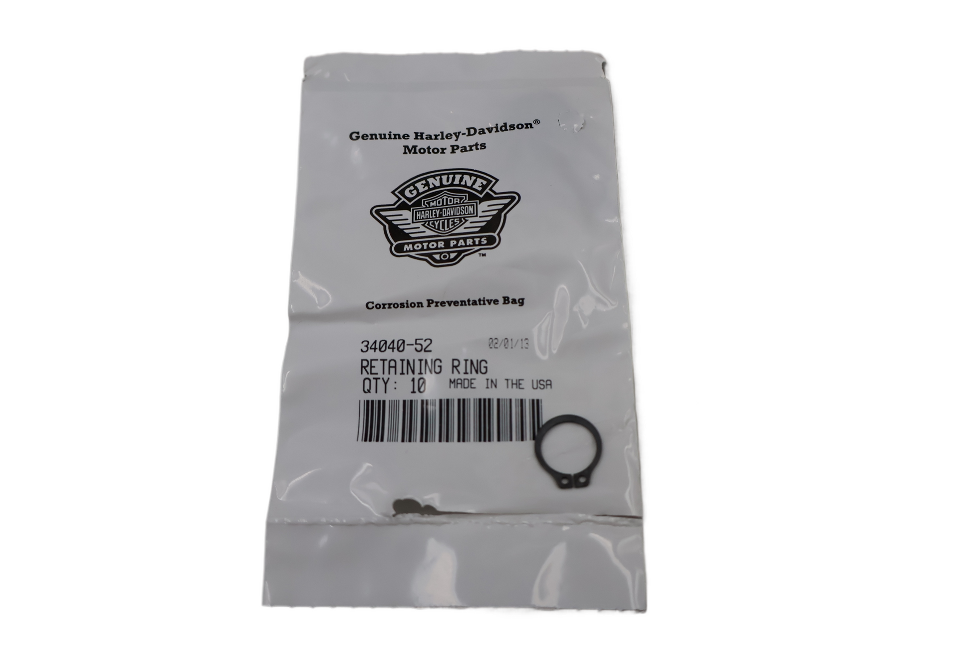 1952-1990 HARLEY FL FX XL IRONHEAD SHIFTER CAM RETAINER RING | NEW OEM #34040-52