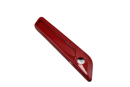 14-23 HARLEY DAVIDSON SADDLEBAG LATCH FACEPLATE LEFT FIREFIGHTER RED 90200983BRK