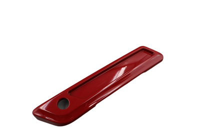 14-23 HARLEY DAVIDSON SADDLEBAG LATCH FACEPLATE LEFT FIREFIGHTER RED 90200983BRK
